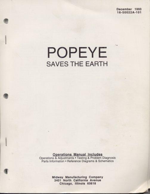 Popeye Saves the Earth