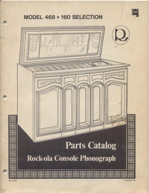 Rock-Ola 468 Parts Catalog