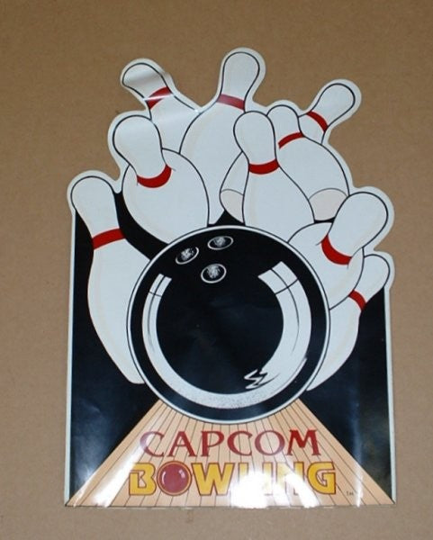 Capcom Bowling Sideart (NOS)