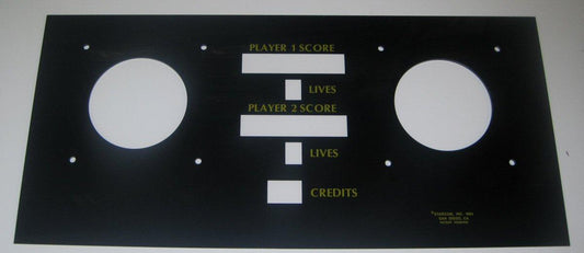 Dragon's Lair Scoreboard Plexi