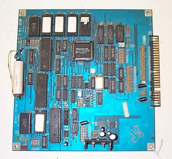 Capcom Bowling Circuit Board, Works
