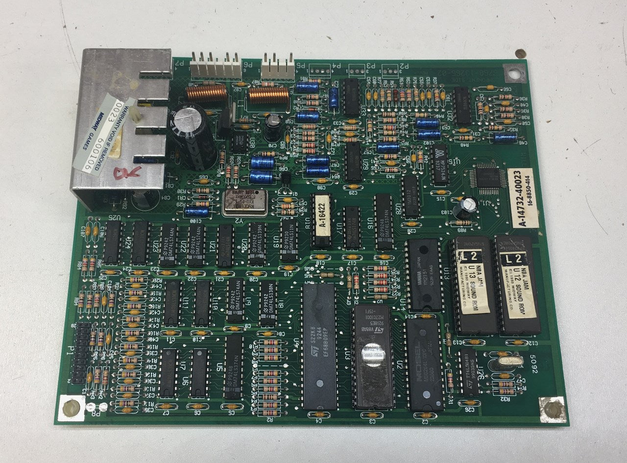 NBA Jam Sound Board, Works