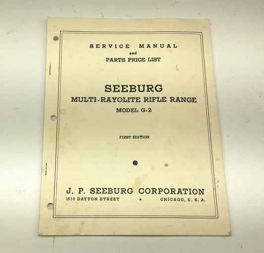 Seeburg Multi-Rayolite Rifle Range, Model G-2