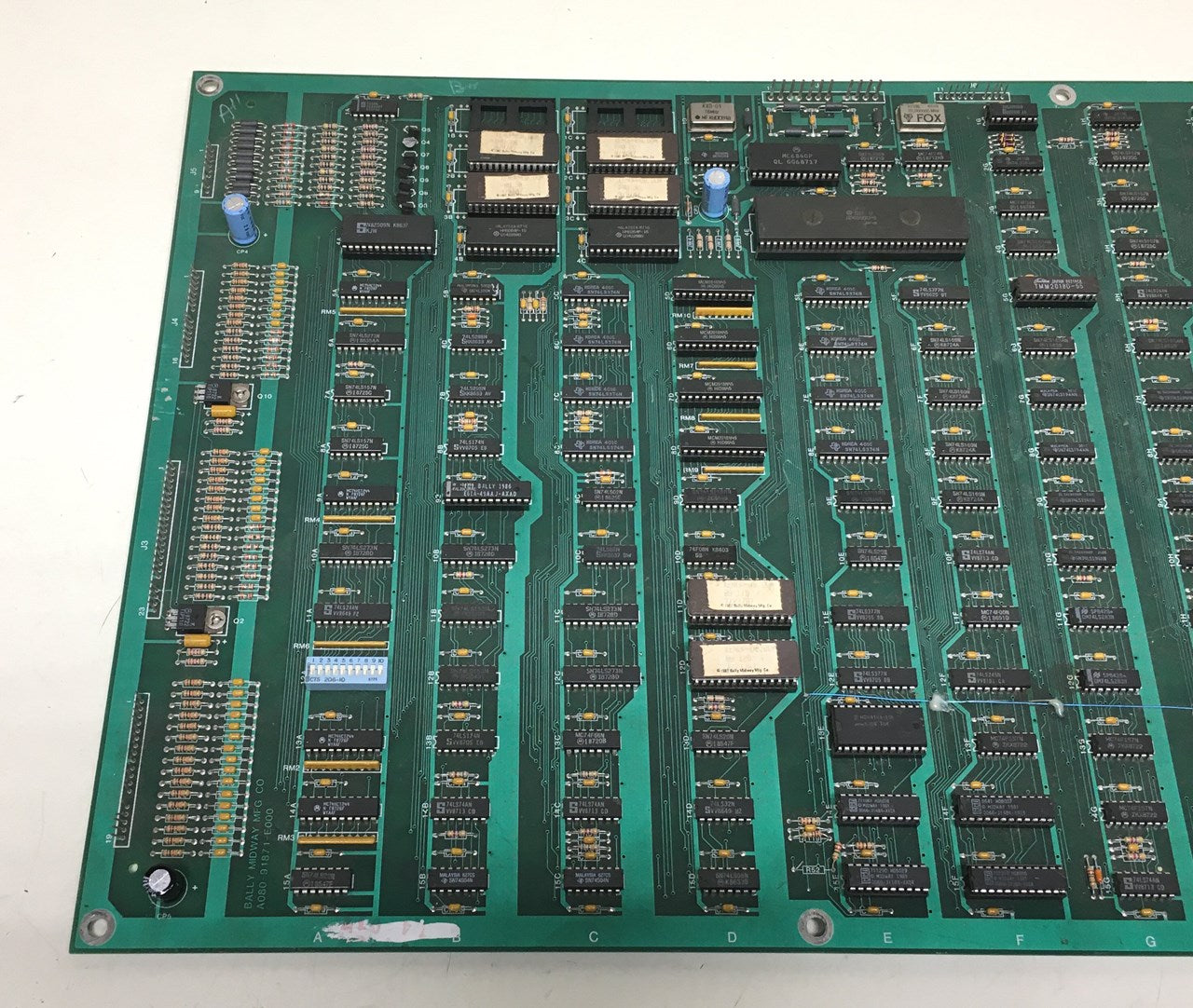Xenophobe CPU Board, Not Working