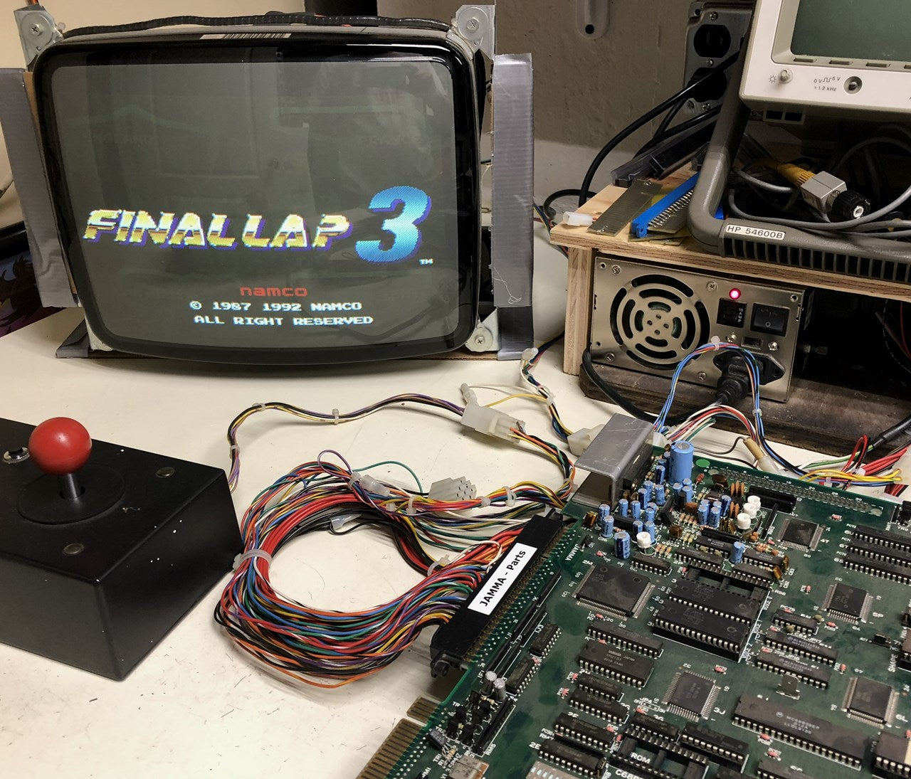 Final Lap 3 Circuit Board, Works