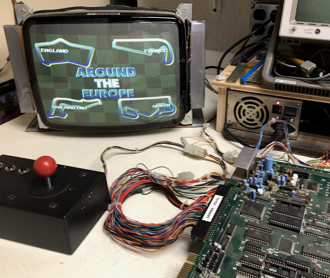 Final Lap 3 Circuit Board, Works