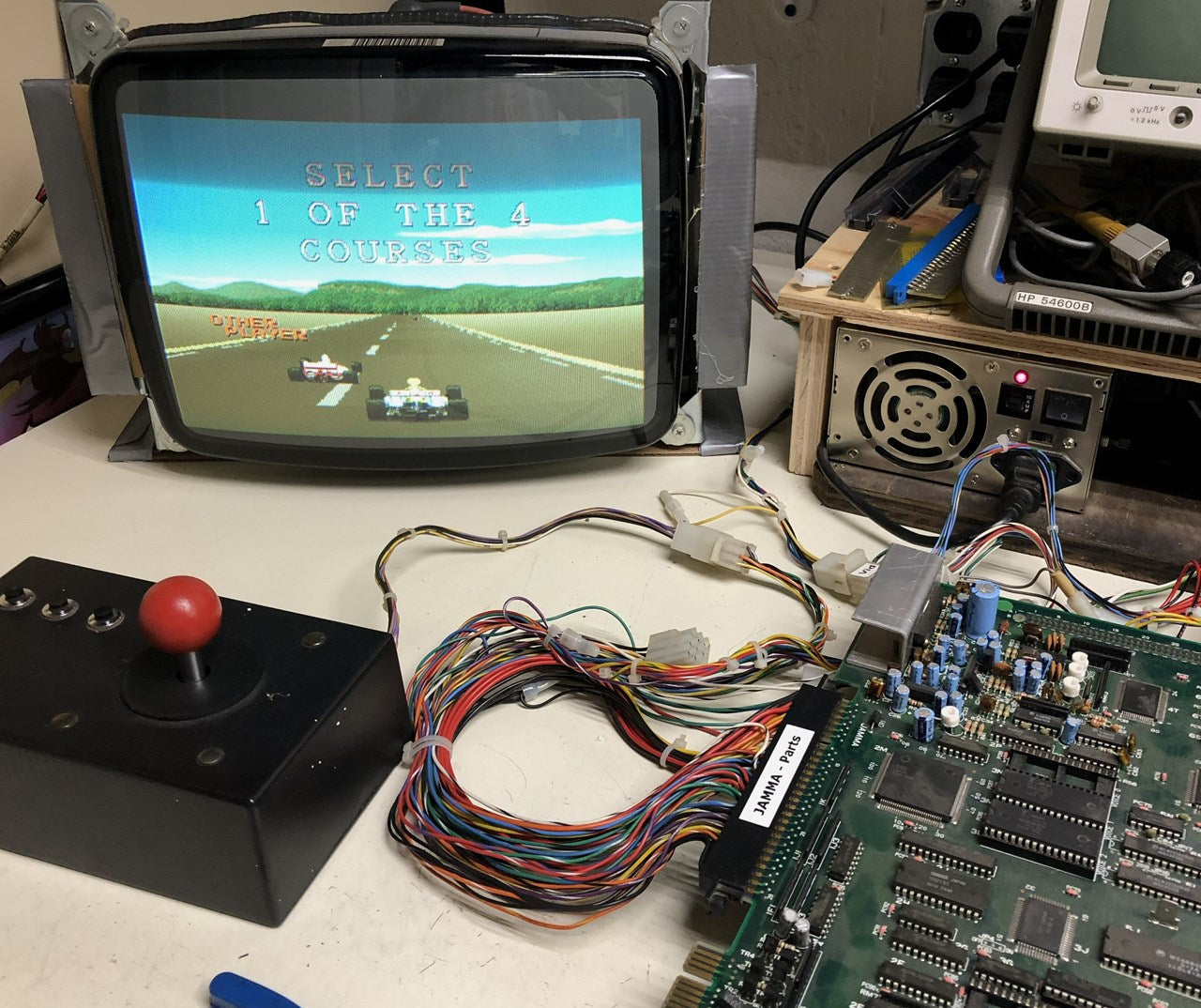 Final Lap 3 Circuit Board, Works