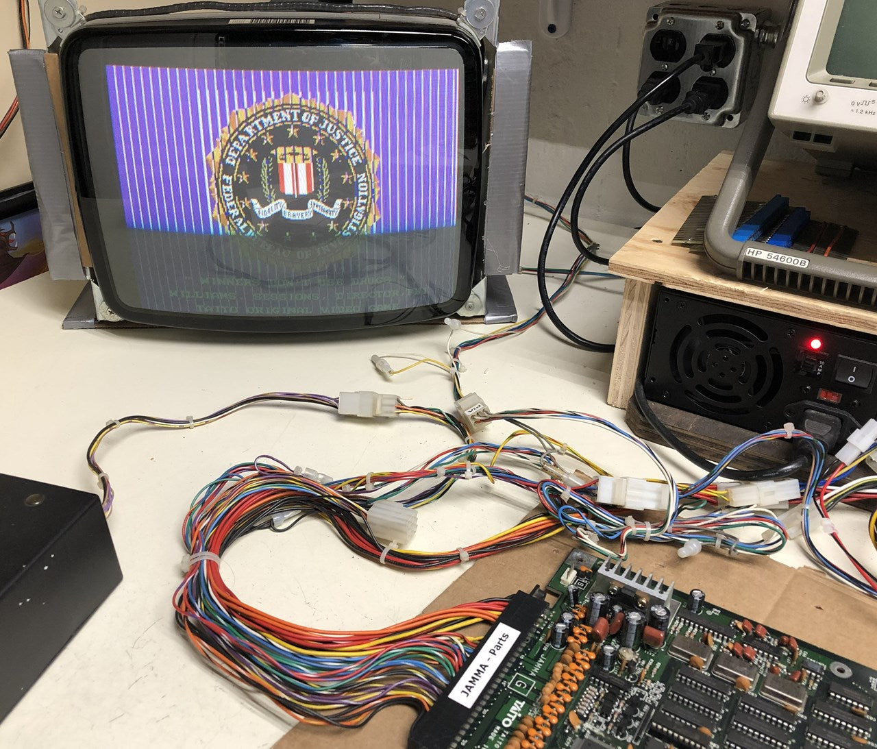 Ring Rage Circuit Board for Repair