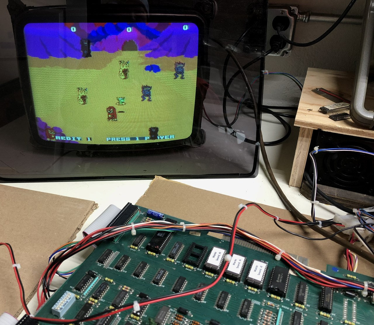 Wacko Circuit Board, Works