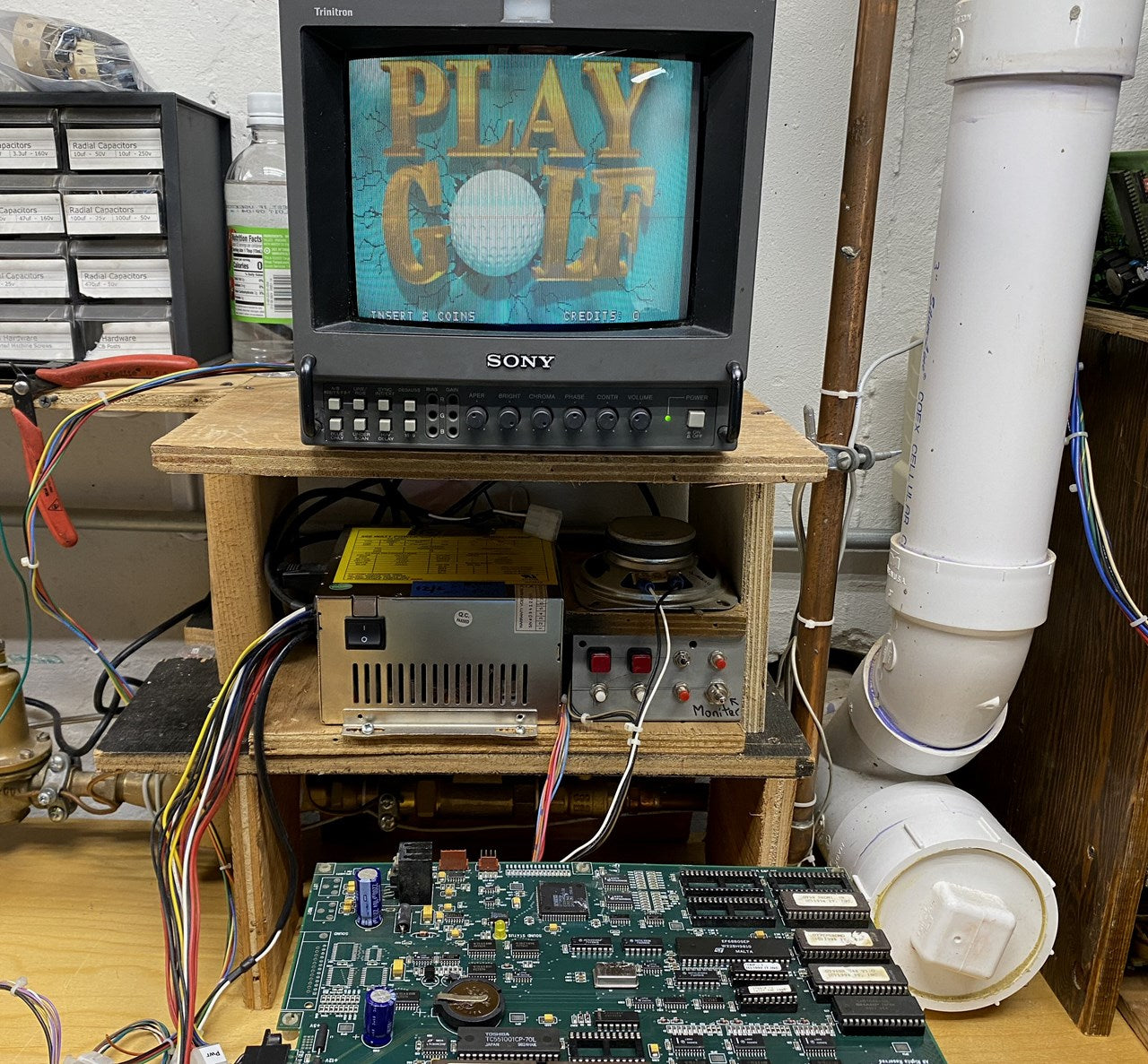 Golden Tee '98 Jamma Board, Works