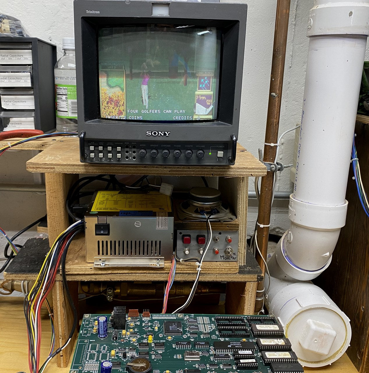 Golden Tee '98 Jamma Board, Works