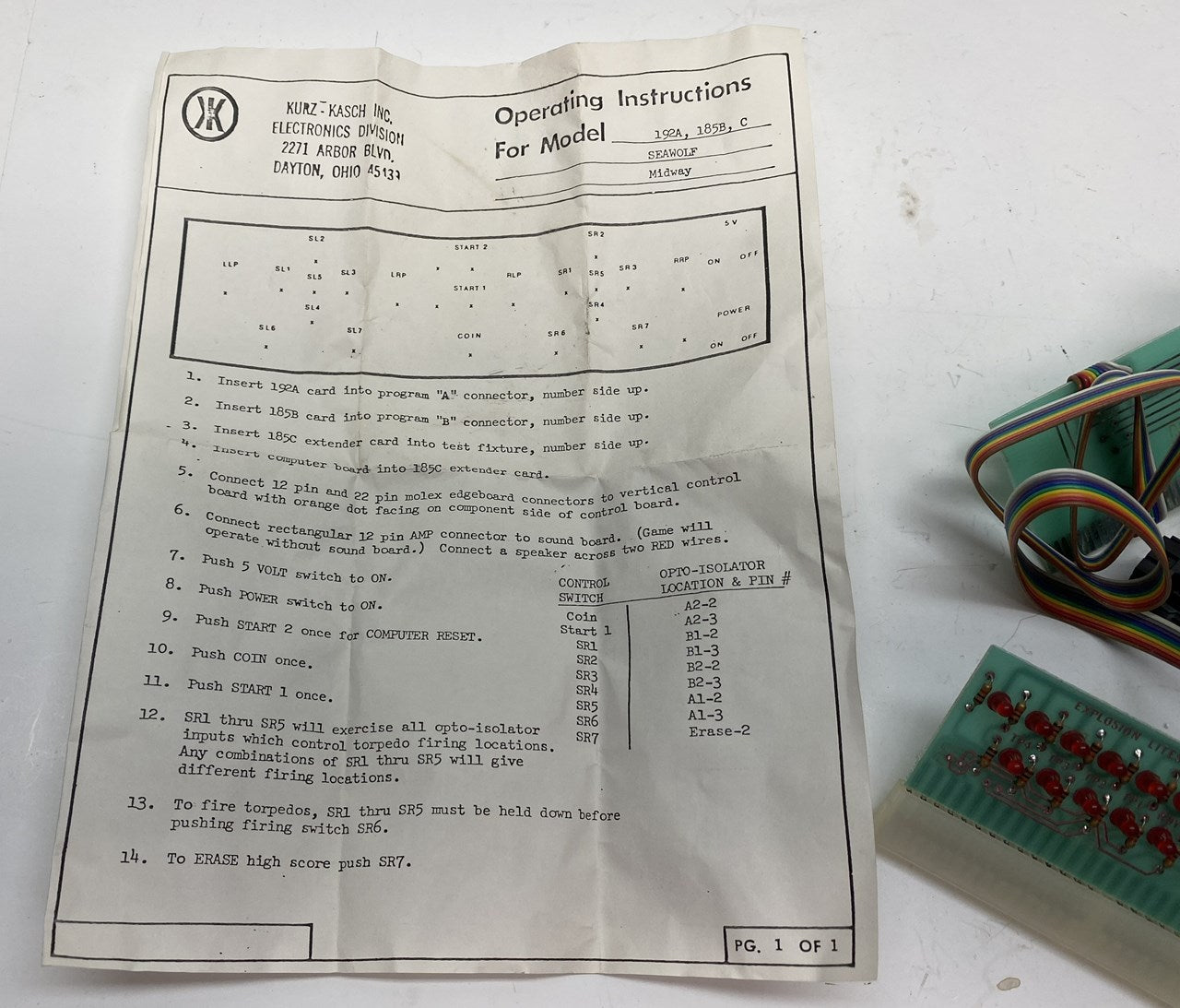 Kurz-Kasch 192A (Sea Wolf)