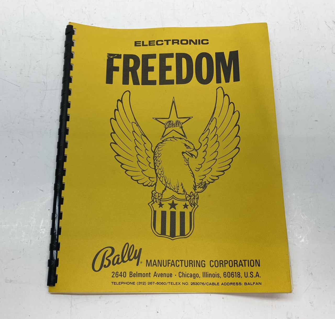 Bally Freedom Pinball Machine Freedom