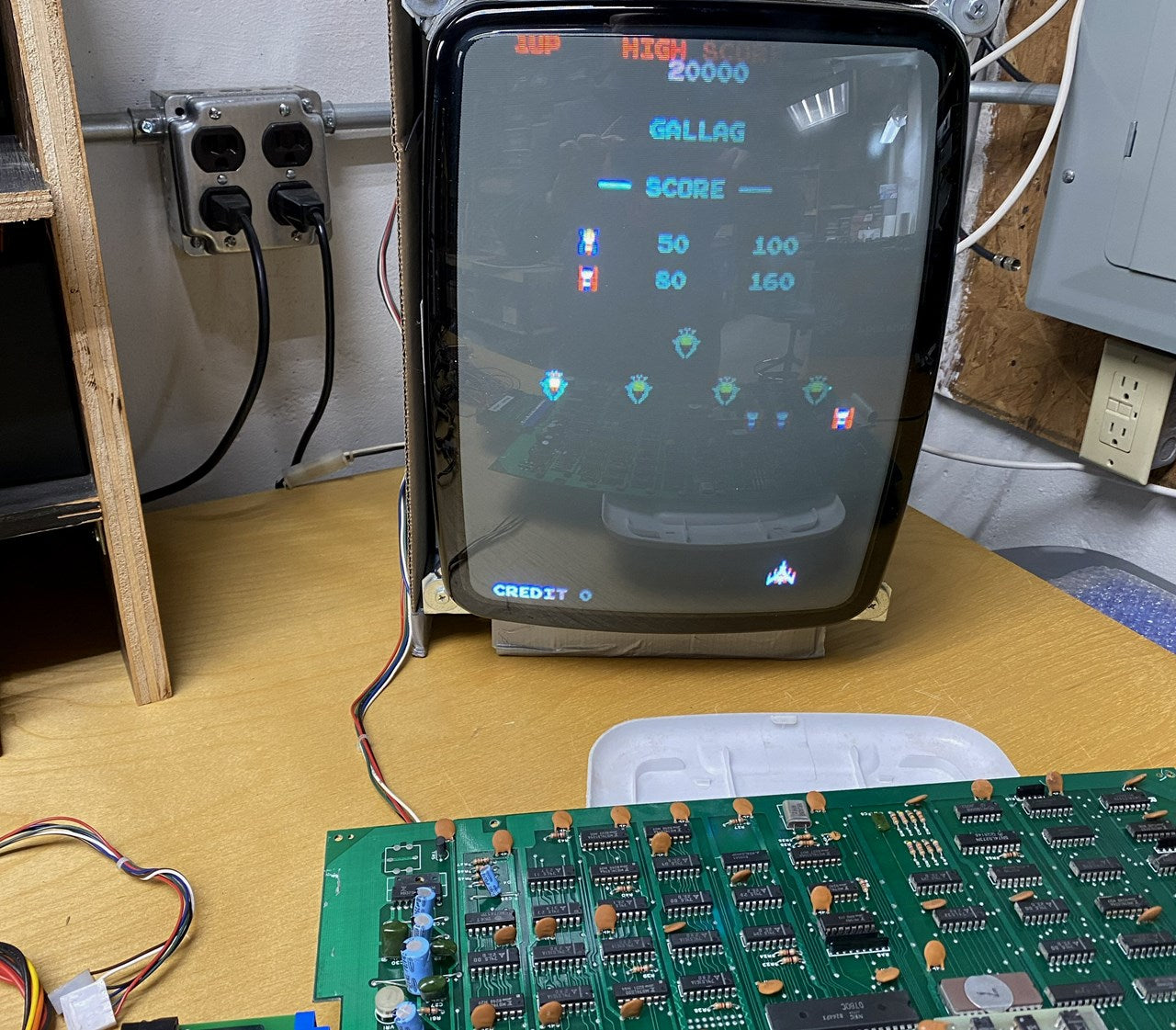 Gallag Circuit Board, Video Issue