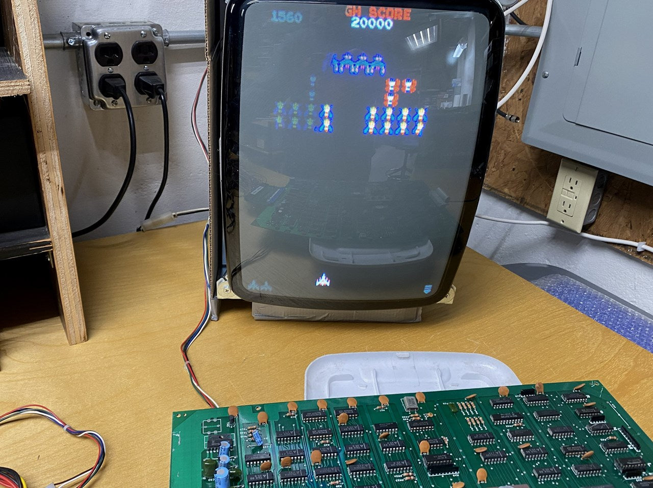 Gallag Circuit Board, Video Issue