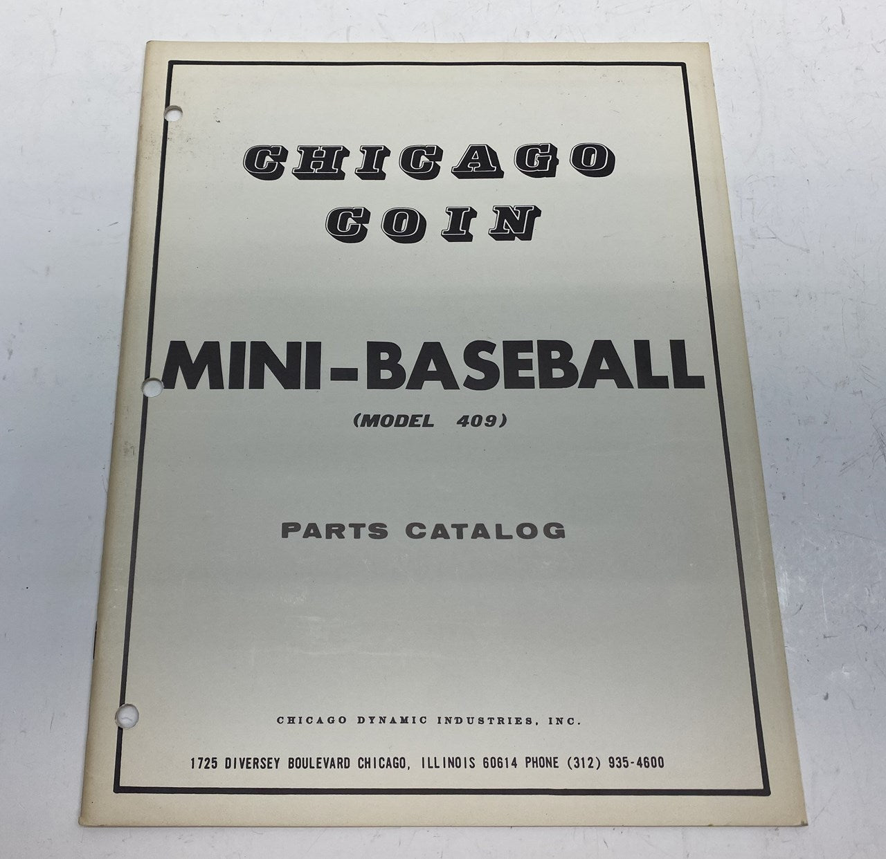 Mini-Baseball (Chicago Coin)