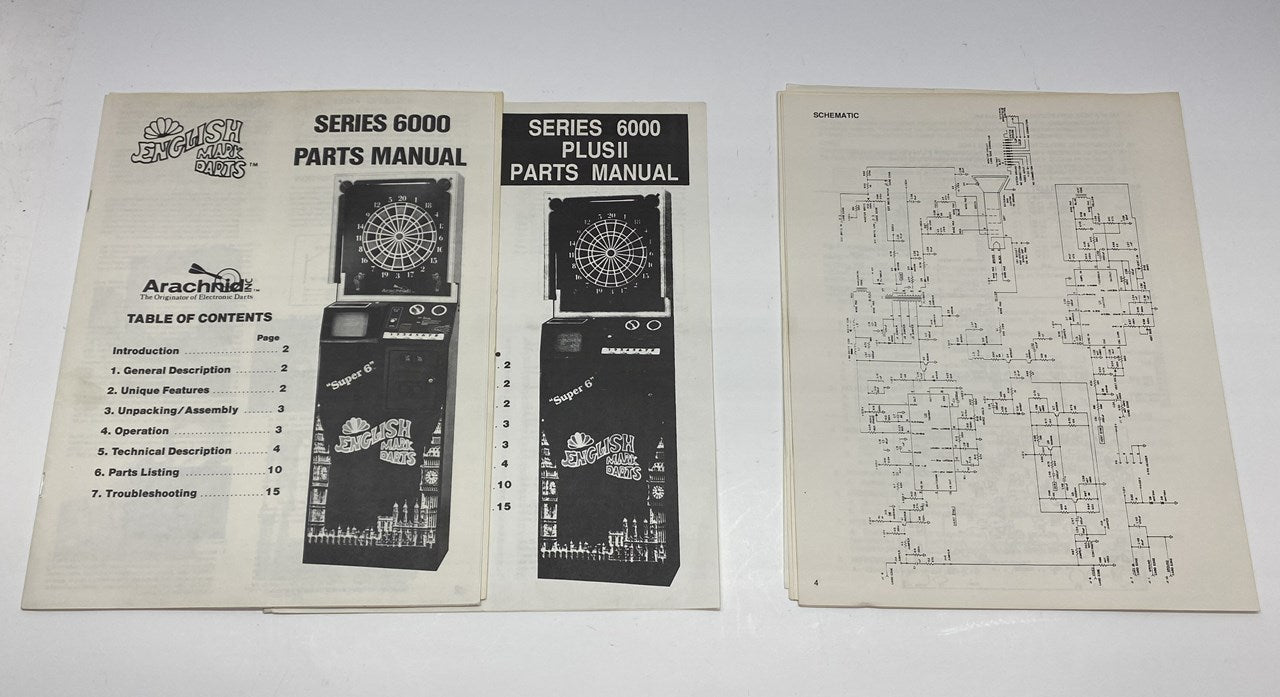 English Mark Darts Series 6000