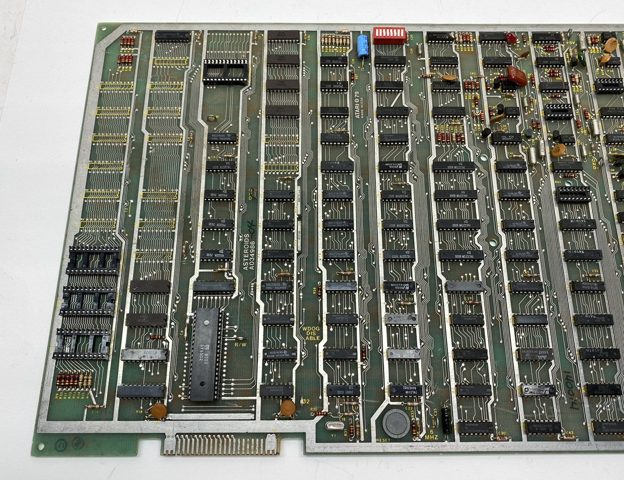 Asteroids Fixer Upper Circuit Board