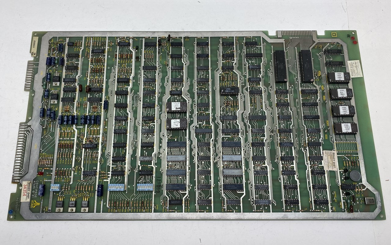 Centipede Circuit Board, Works