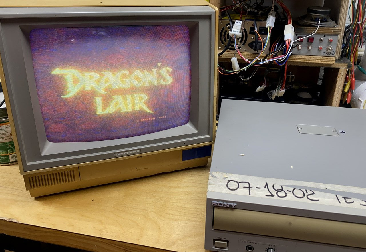 Dragon's Lair Circuit Board, Works