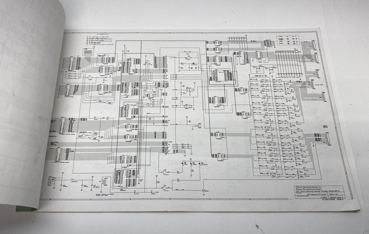 Williams WPC Schematics