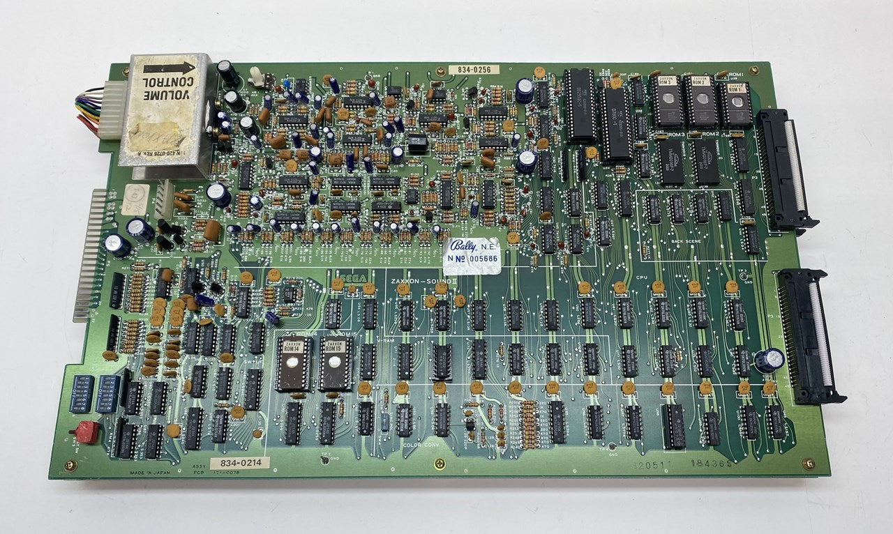 Zaxxon Circuit Board, Works