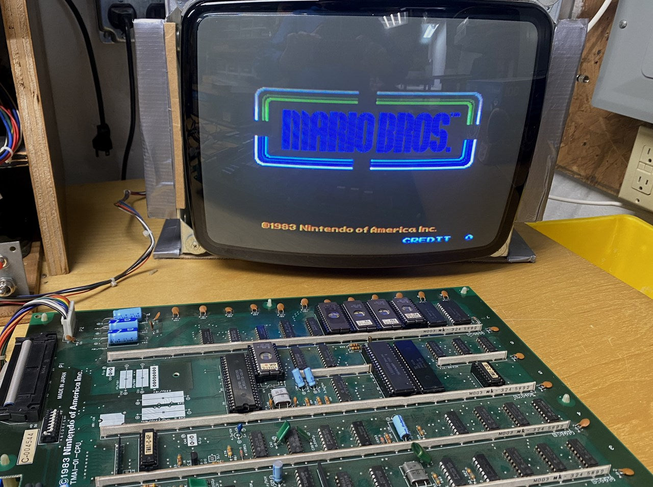 Mario Bros. Circuit Board Works