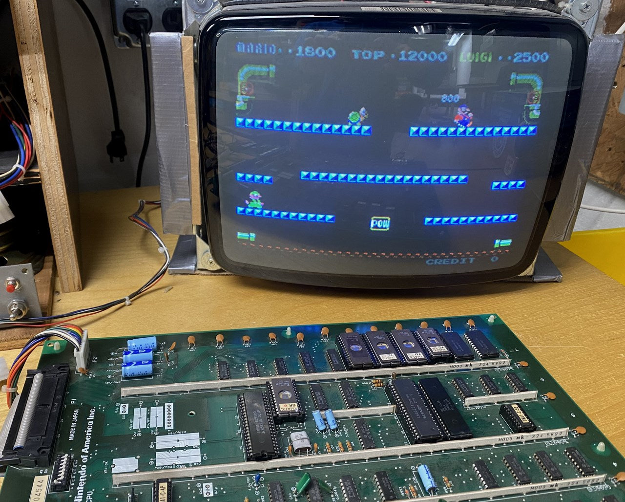 Mario Bros. Circuit Board Works