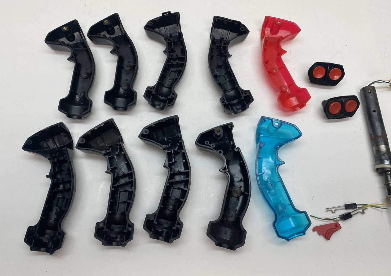 Bally Midway / Gottlieb Mad Planets Handle Joystick Shell, Parts Lot