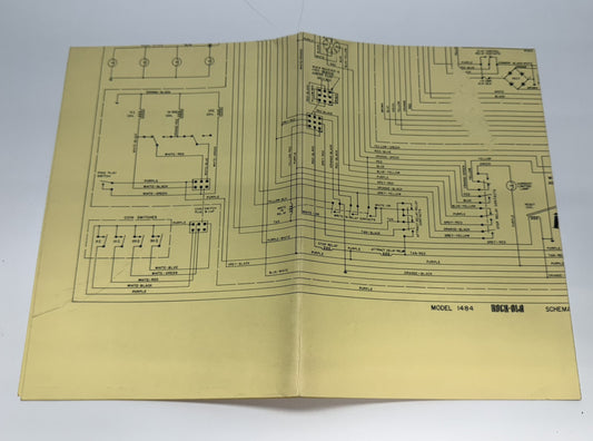 Rock-Ola 1484 Wiring Diagram (Older Reprint)
