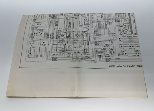 Rock-Ola 424 Wiring Diagram (Older Reprint)