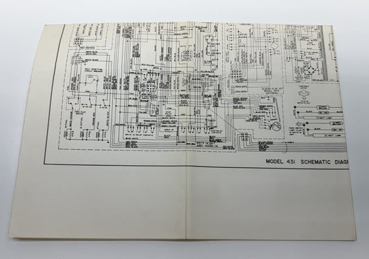 Rock-Ola 431 Wiring Diagram (Older Reprint)