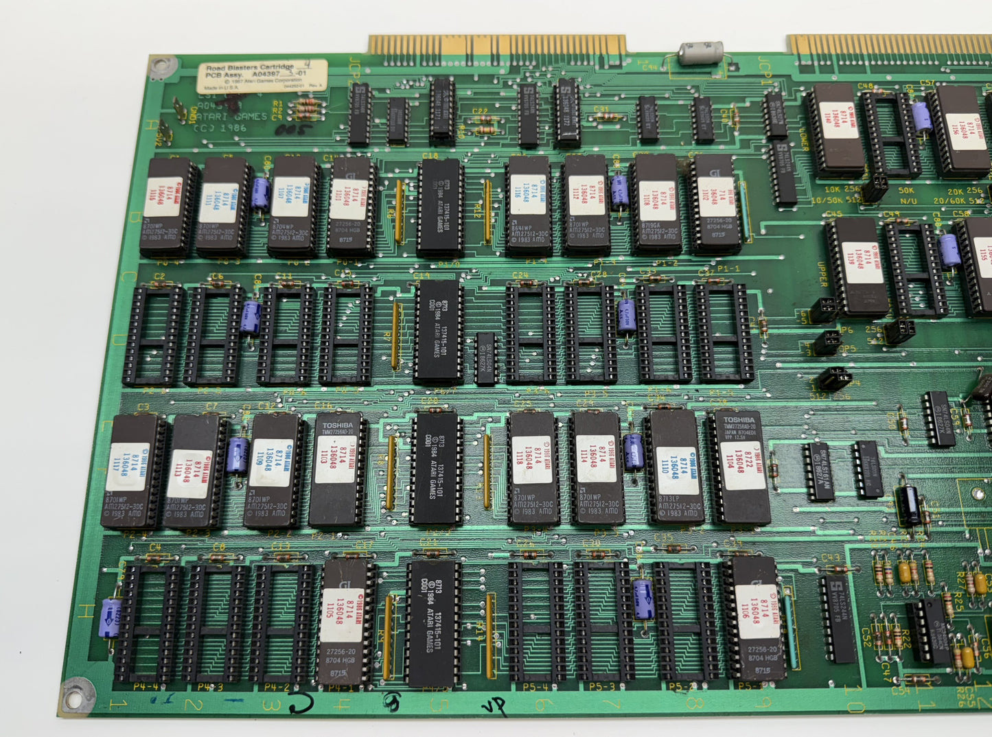 Road Blasters Cartridge, no Sound