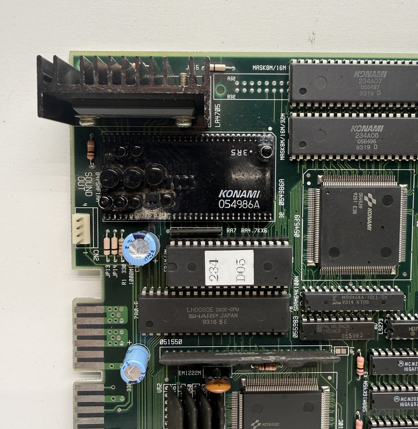 Martial Champion Circuit Board, Working, Sold As-is