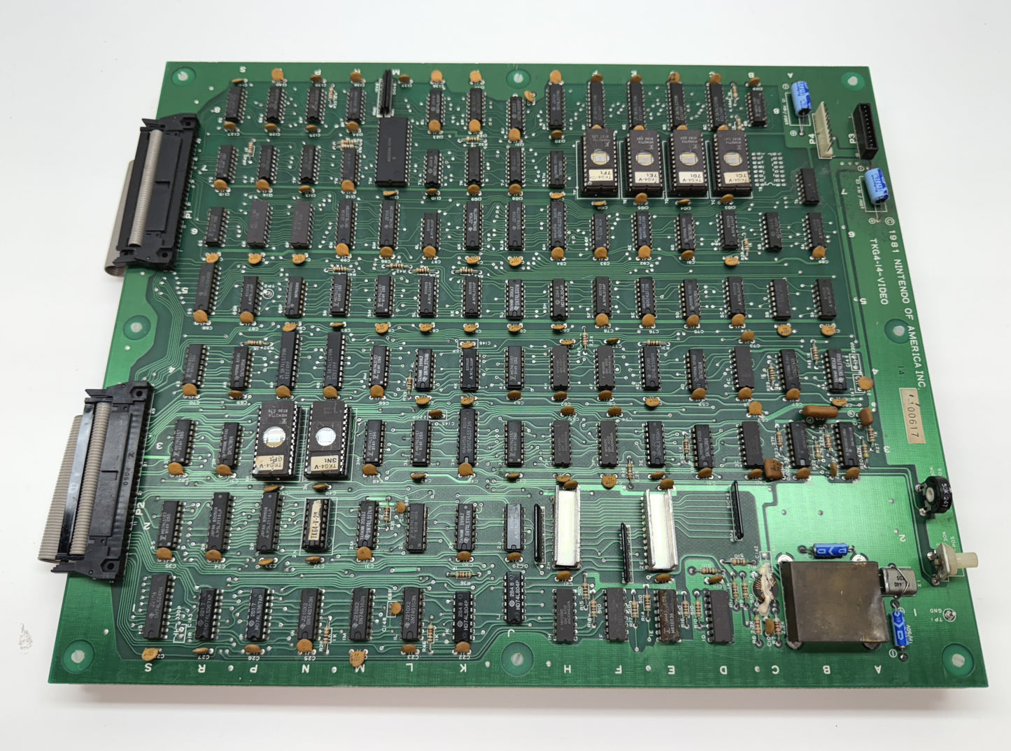 Donkey Kong Circuit Board, Works (Rebuilt, new Sockets!)