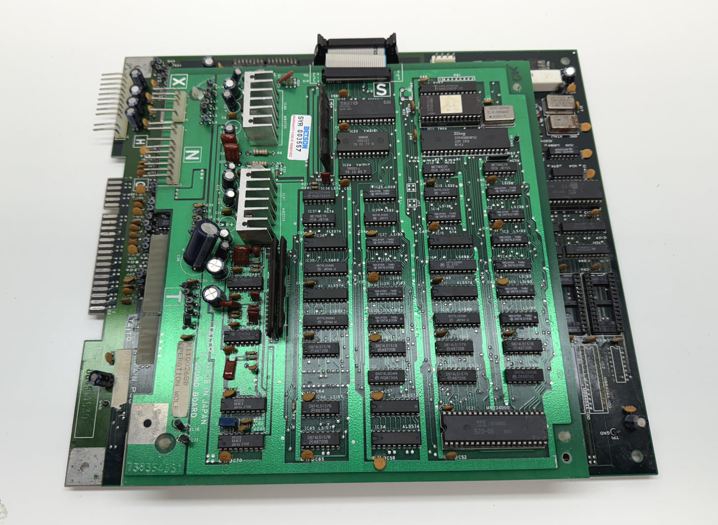Operation Wolf Circuit Board, Not Working
