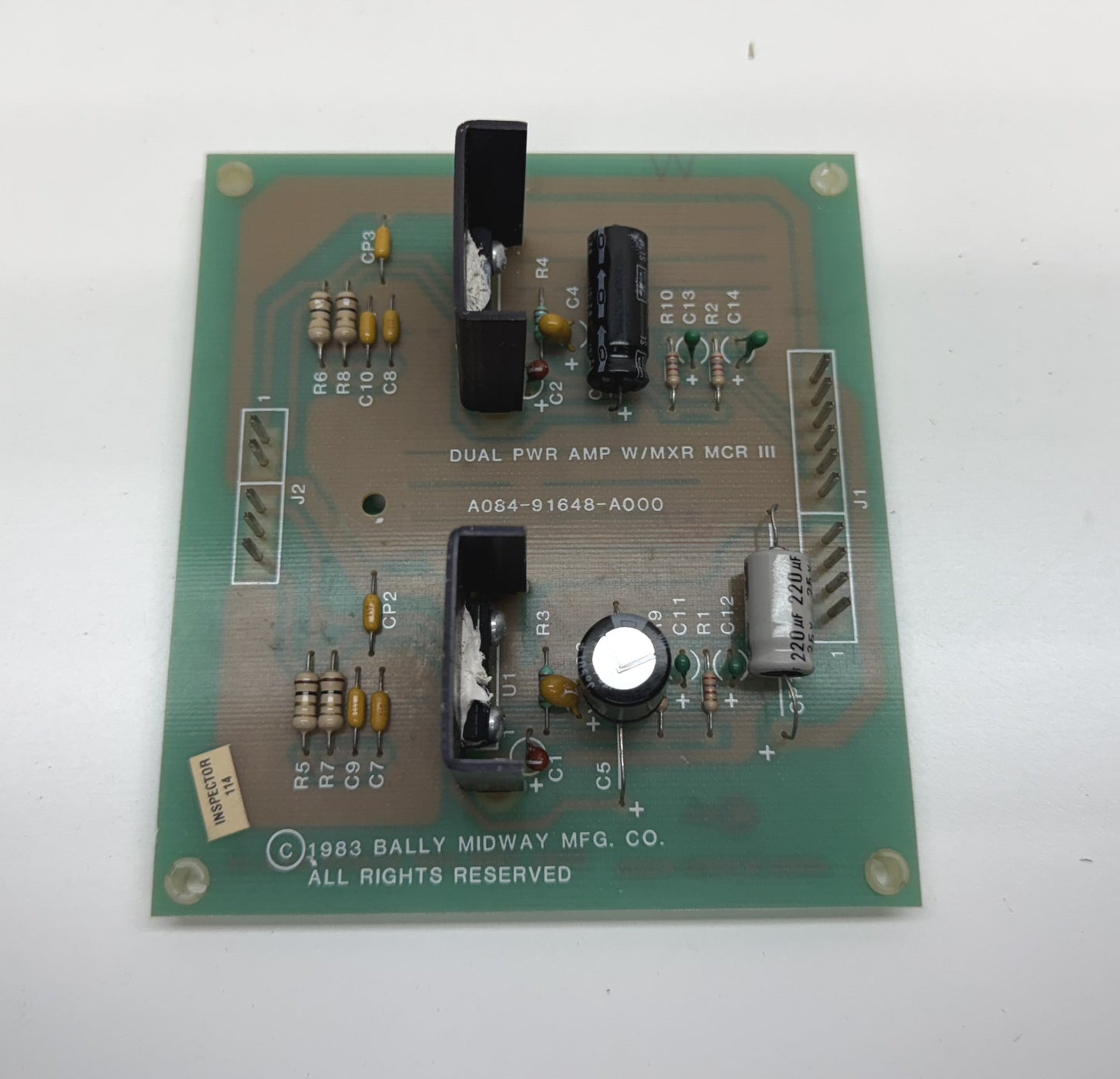 MCR III Dual Power Amp w/ Mixer