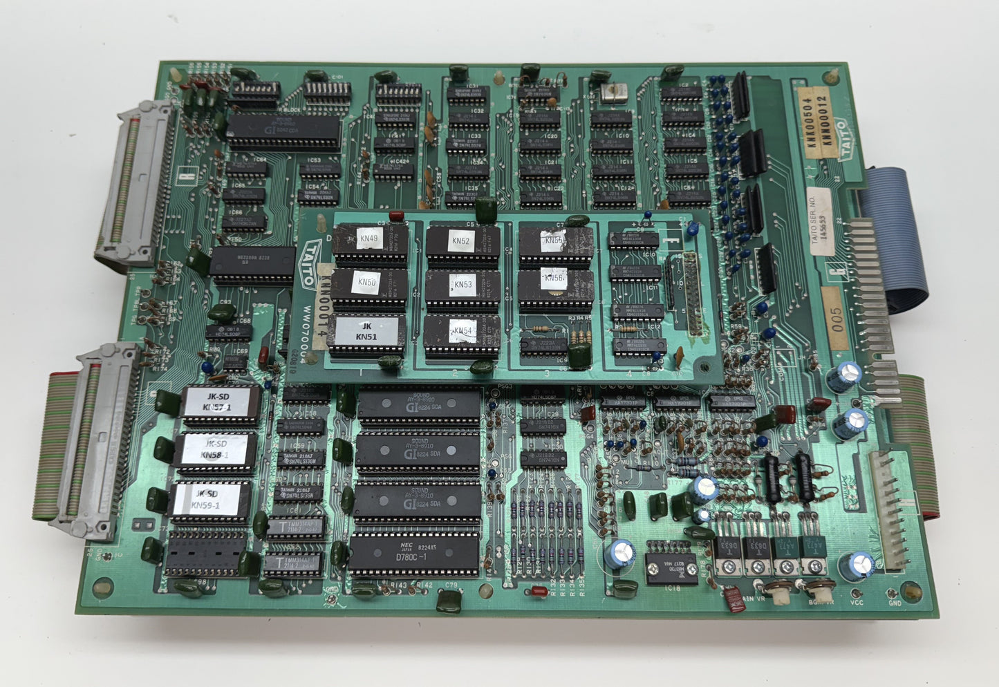 Jungle King Circuit Board, Working