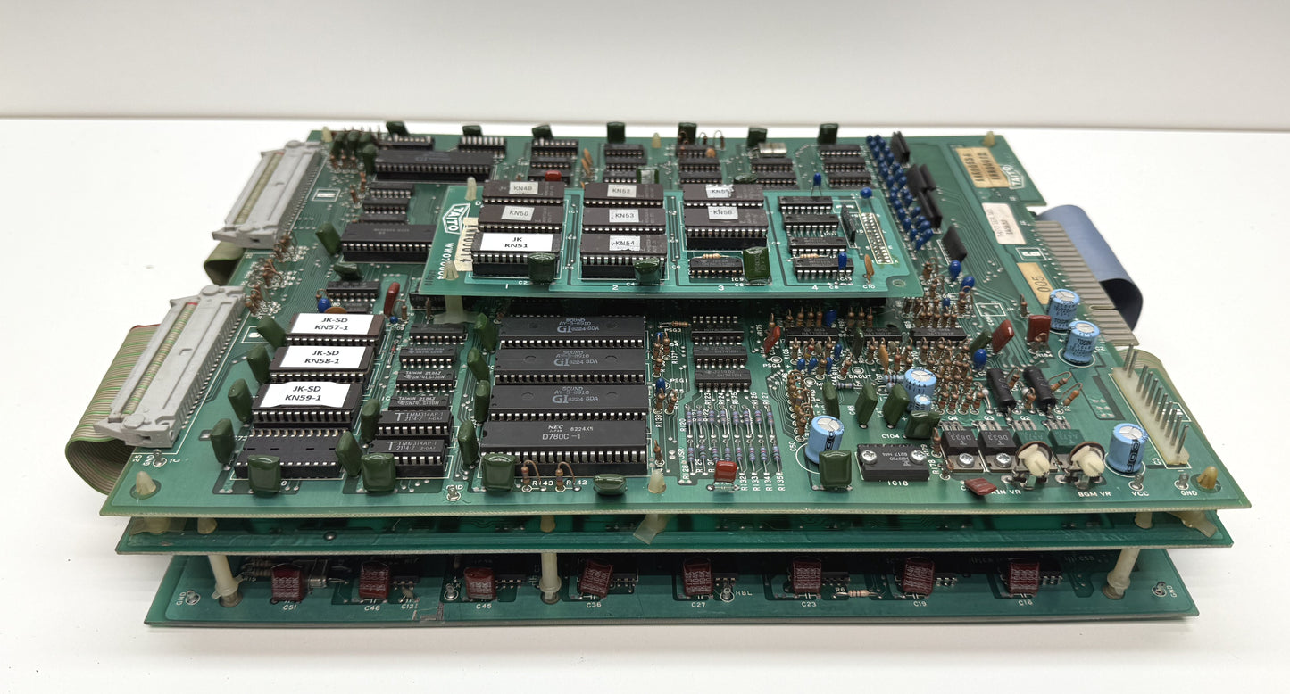 Jungle King Circuit Board, Working