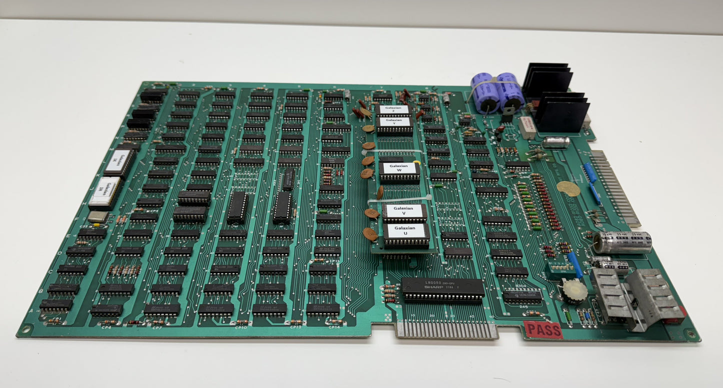 Galaxian Circuit Boardset, Working