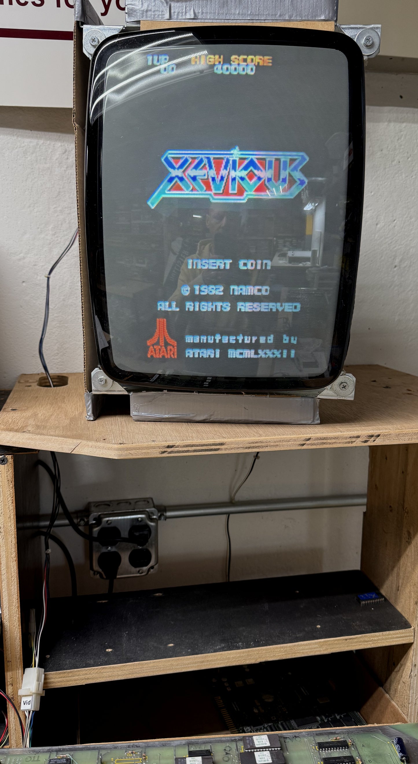 Xevious Circuit Board, Works