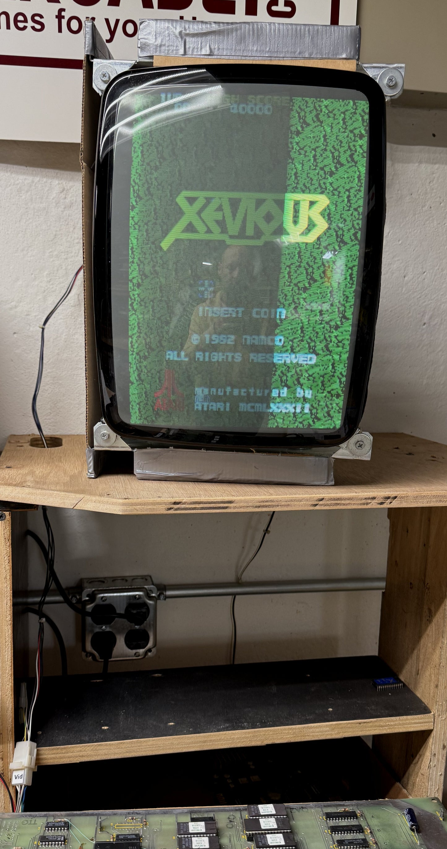 Xevious Circuit Board, Works