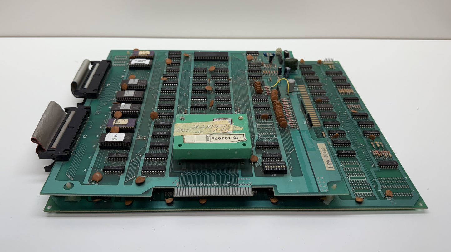 Crazy Climber Circuit Board, Working