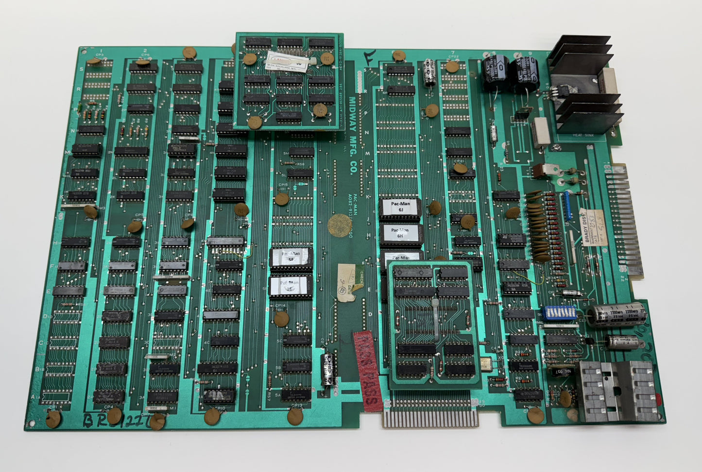 Pac-Man Circuit Board, Works