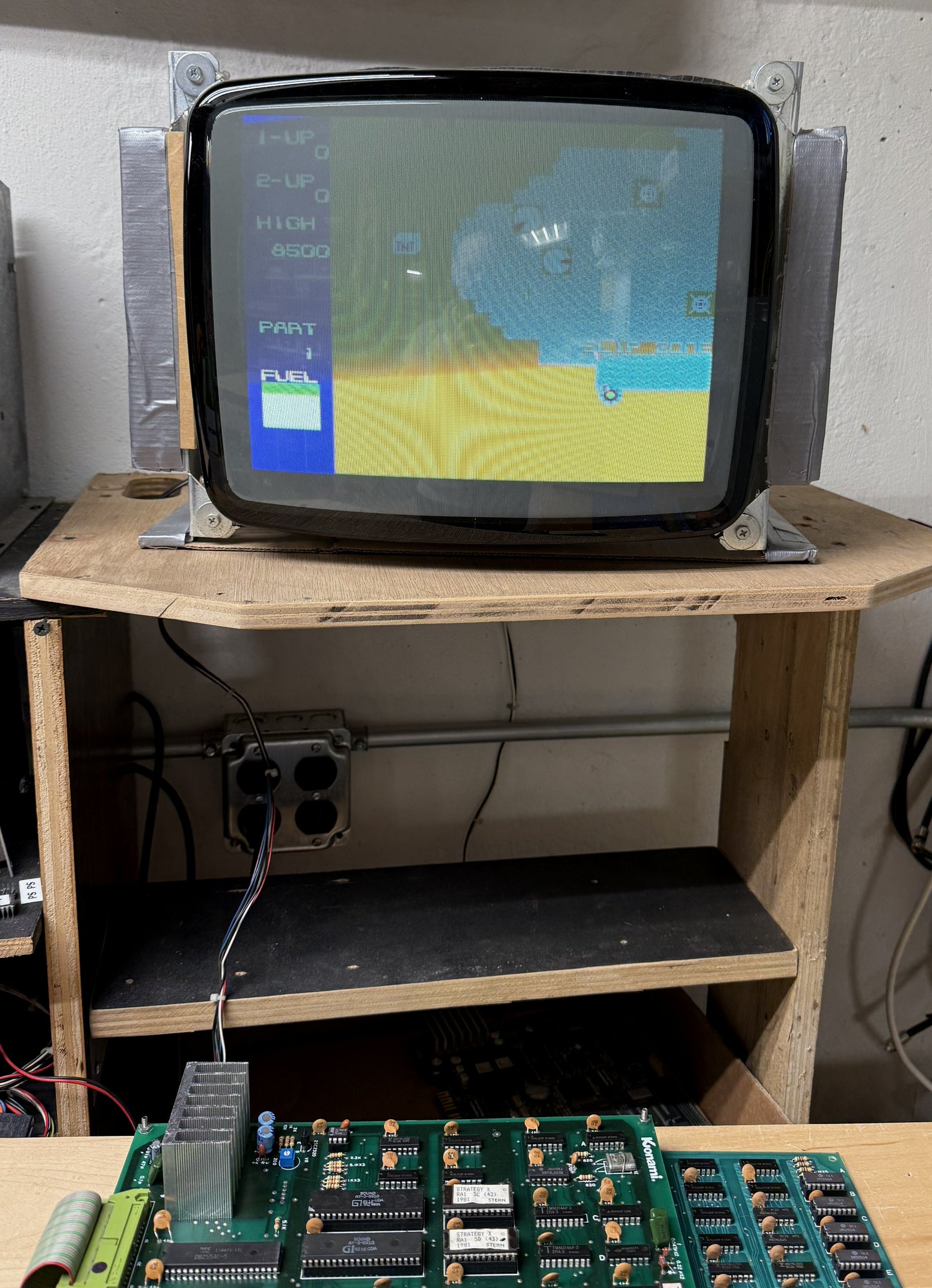 Strategy X Arcade PCB, Works