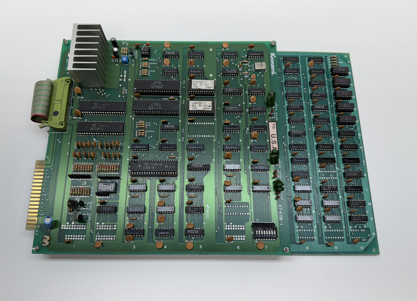 Strategy X Arcade PCB, Works