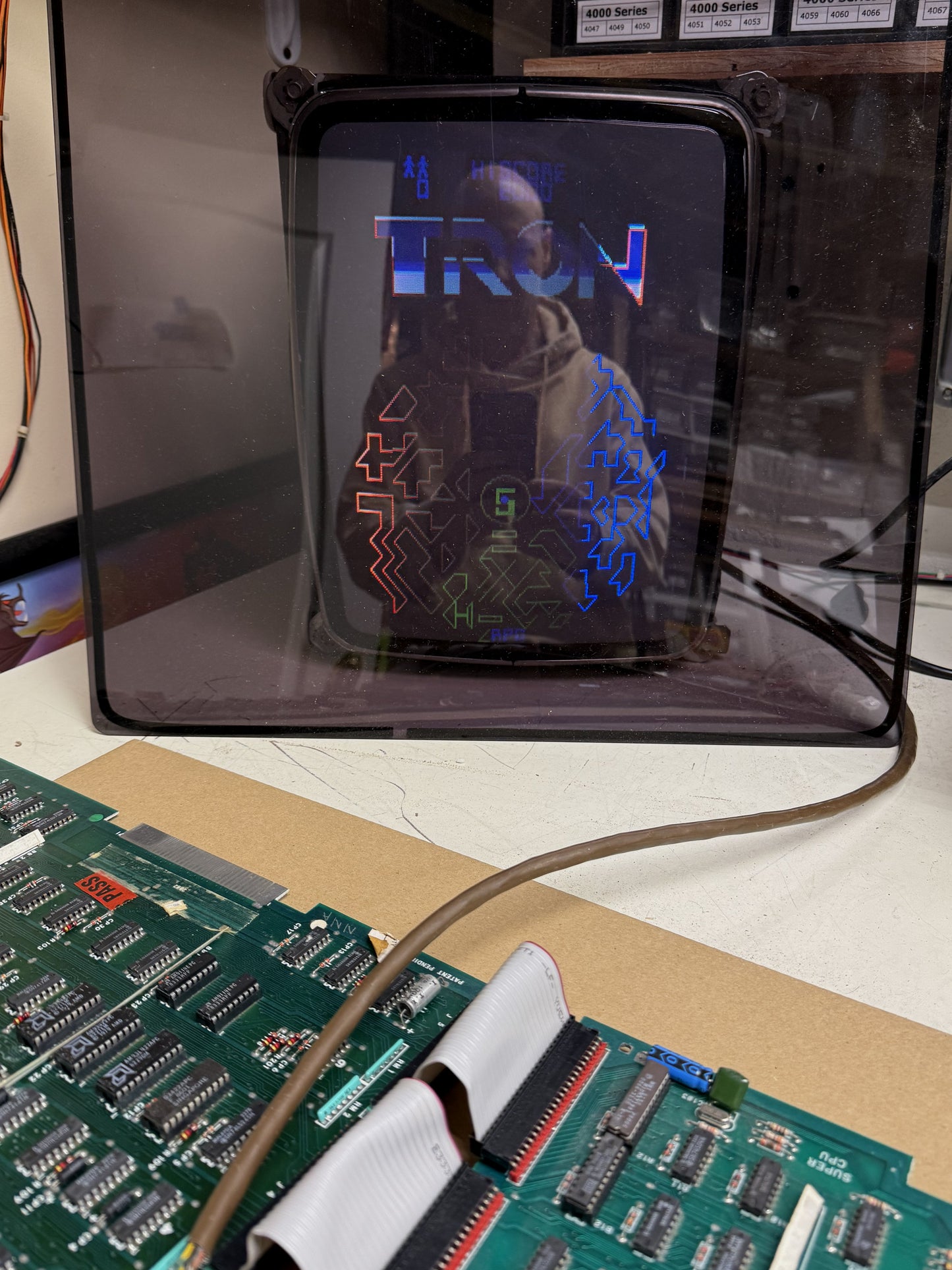 Tron Circuit Board, PCB, Works