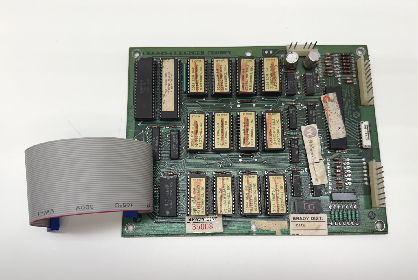 Robotron: 2084 Rom Circuit Board, Working