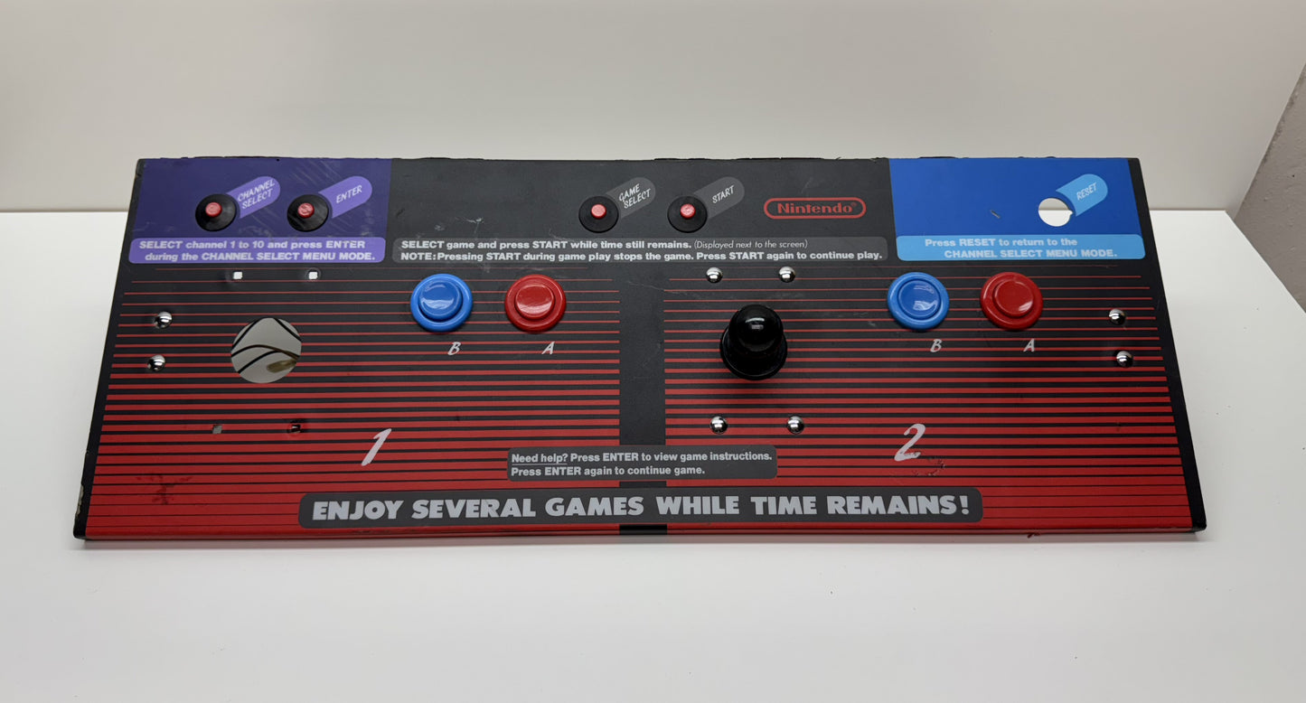 PlayChoice-10 Single Monitor Control Panel