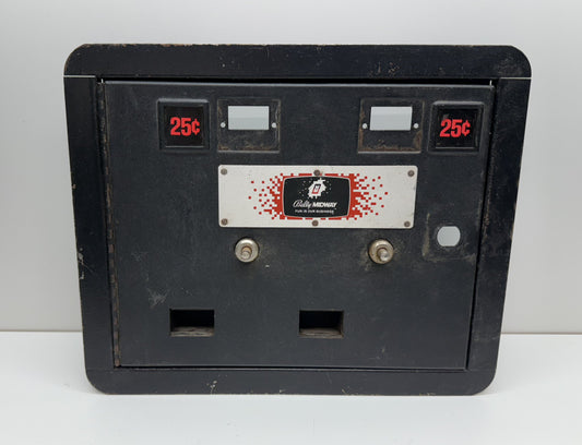 Bally Midway Coin Door, Missing Parts